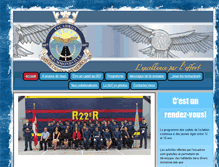 Tablet Screenshot of escadron607drummondville.com